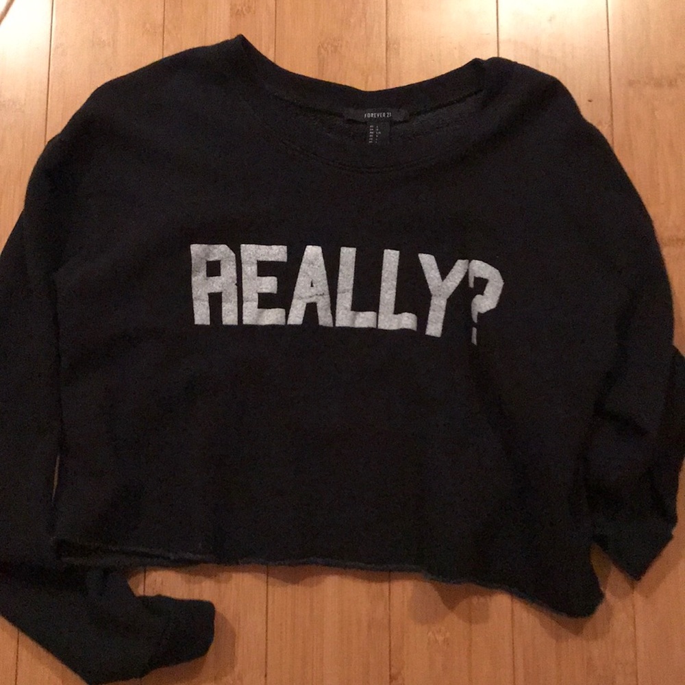 cropped sweater